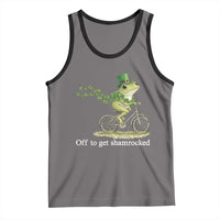 Funny Frog St Patricks Day Meme Tank Top Off To Get Shamrocked