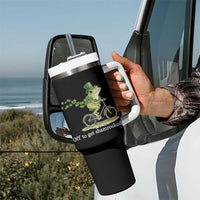 Funny Frog St Patricks Day Meme Tumbler With Handle Off To Get Shamrocked