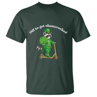 Funny Raccoon St Patricks Day Meme T Shirt Off To Get Shamrocked