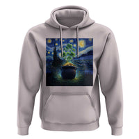 St Patricks Day Starry Night Shamrock Van Gogh Art Hoodie
