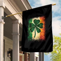 Retro Ireland Shamrock Irish Flag St Patricks Day Garden Flag