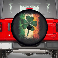 Retro Ireland Shamrock Irish Flag St Patricks Day Spare Tire Cover