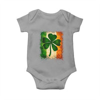 Retro Ireland Shamrock Irish Flag St Patricks Day Baby Onesie
