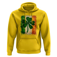 Retro Ireland Shamrock Irish Flag St Patricks Day Hoodie
