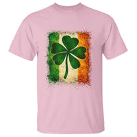 Retro Ireland Shamrock Irish Flag St Patricks Day T Shirt