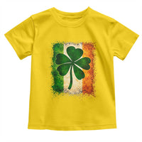 Retro Ireland Shamrock Irish Flag St Patricks Day Toddler T Shirt