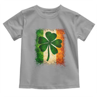 Retro Ireland Shamrock Irish Flag St Patricks Day Toddler T Shirt