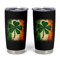 Retro Ireland Shamrock Irish Flag St Patricks Day Tumbler Cup
