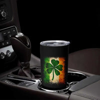 Retro Ireland Shamrock Irish Flag St Patricks Day Tumbler Cup
