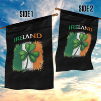 Vintage Ireland Shamrock Irish Flag St Patricks Day Garden Flag