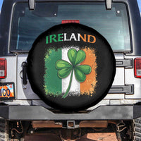 Vintage Ireland Shamrock Irish Flag St Patricks Day Spare Tire Cover