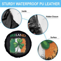 Vintage Ireland Shamrock Irish Flag St Patricks Day Spare Tire Cover