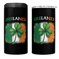 Vintage Ireland Shamrock Irish Flag St Patricks Day 4 in 1 Can Cooler Tumbler