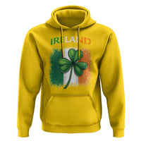 Vintage Ireland Shamrock Irish Flag St Patricks Day Hoodie
