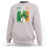 Vintage Ireland Shamrock Irish Flag St Patricks Day Sweatshirt