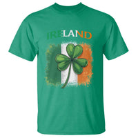 Vintage Ireland Shamrock Irish Flag St Patricks Day T Shirt