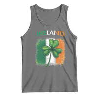 Vintage Ireland Shamrock Irish Flag St Patricks Day Tank Top