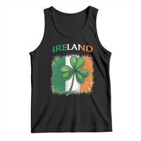 Vintage Ireland Shamrock Irish Flag St Patricks Day Tank Top