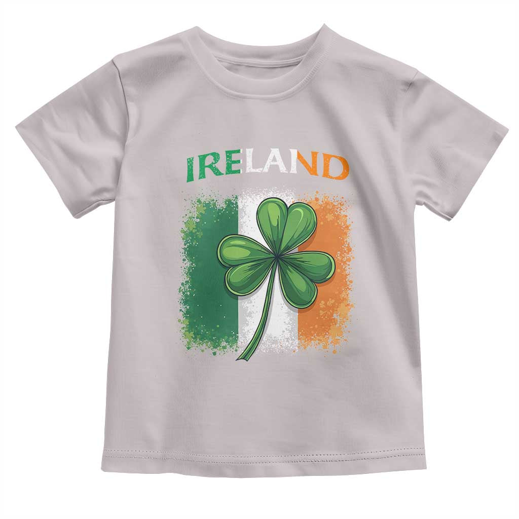 Vintage Ireland Shamrock Irish Flag St Patricks Day Toddler T Shirt