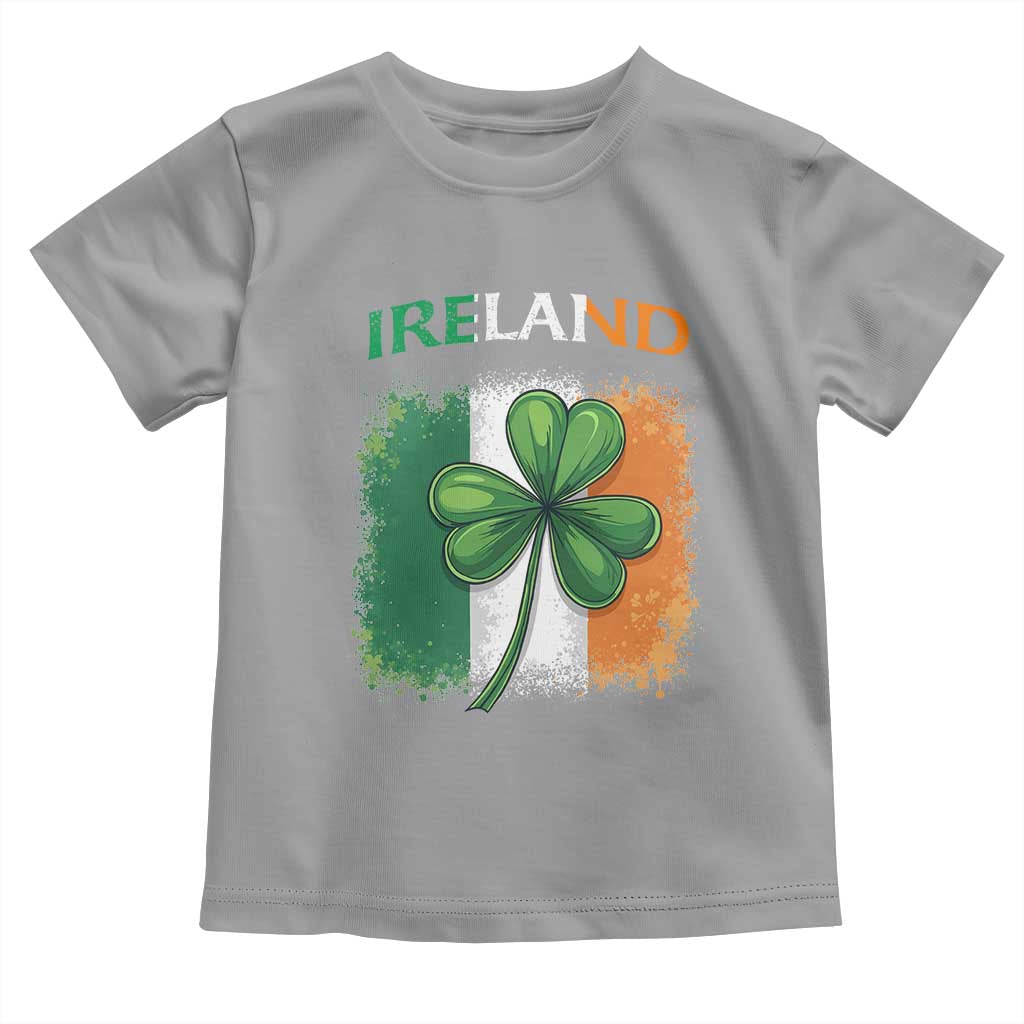 Vintage Ireland Shamrock Irish Flag St Patricks Day Toddler T Shirt