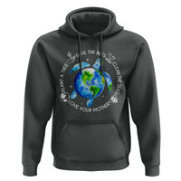 Earth Day Sea Turtle Hoodie Save Bees Plant Trees Clean Seas Environmentalist