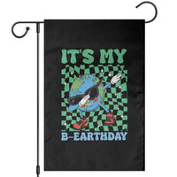 Funny Earth Day Garden Flag Its My B-Earthday