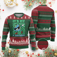 Funny Earth Day Ugly Christmas Sweater Its My B-Earthday