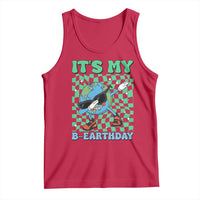 Funny Earth Day Tank Top Its My B-Earthday