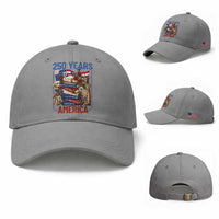 250 Years American Anniversary Baseball Cap Patriotic Book Reader 4th of July