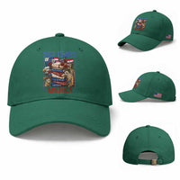 250 Years American Anniversary Baseball Cap Patriotic Book Reader 4th of July