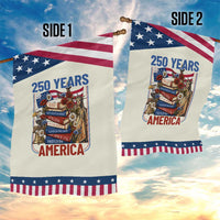 250 Years American Anniversary Patriotic Garden Flag Patriotic Book Reader 4th of July