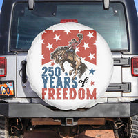 American Rodeo 250th Anniversary Spare Tire Cover Western Cowboy Patriotic Fourth of July