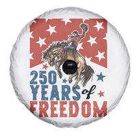 American Rodeo 250th Anniversary Spare Tire Cover Western Cowboy Patriotic Fourth of July