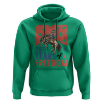 American Rodeo 250th Anniversary Hoodie Western Cowboy Patriotic Fourth of July