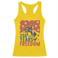 American Rodeo 250th Anniversary Racerback Tank Top Western Cowboy Patriotic Fourth of July