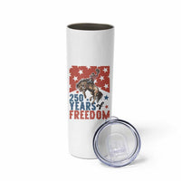 American Rodeo 250th Anniversary Skinny Tumbler Western Cowboy Patriotic Fourth of July