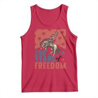 American Rodeo 250th Anniversary Tank Top Western Cowboy Patriotic Fourth of July