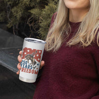 American Rodeo 250th Anniversary Tumbler Cup Western Cowboy Patriotic Fourth of July