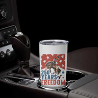 American Rodeo 250th Anniversary Tumbler Cup Western Cowboy Patriotic Fourth of July