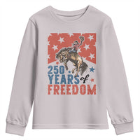 American Rodeo 250th Anniversary Youth Sweatshirt Western Cowboy Patriotic Fourth of July