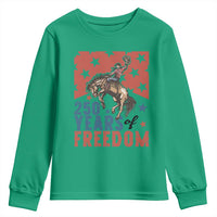 American Rodeo 250th Anniversary Youth Sweatshirt Western Cowboy Patriotic Fourth of July