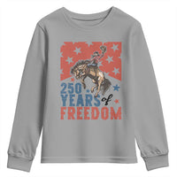 American Rodeo 250th Anniversary Youth Sweatshirt Western Cowboy Patriotic Fourth of July