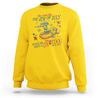 Western Cowgirl You Look Like the 4th of July Sweatshirt Makes Me Want A Hot Dog Real Bad