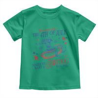 Western Cowgirl You Look Like the 4th of July Toddler T Shirt Makes Me Want A Hot Dog Real Bad