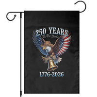 American Rodeo 250th Anniversary Garden Flag Western Cowboy Eagle Patriotic 4th of July