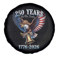 American Rodeo 250th Anniversary Spare Tire Cover Western Cowboy Eagle Patriotic 4th of July