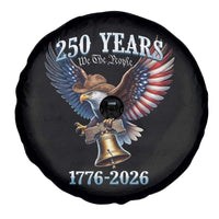 American Rodeo 250th Anniversary Spare Tire Cover Western Cowboy Eagle Patriotic 4th of July