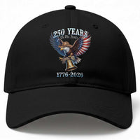 American Rodeo 250th Anniversary Baseball Cap Western Cowboy Eagle Patriotic 4th of July