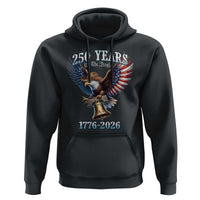 American Rodeo 250th Anniversary Hoodie Western Cowboy Eagle Patriotic 4th of July