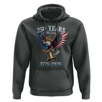 American Rodeo 250th Anniversary Hoodie Western Cowboy Eagle Patriotic 4th of July